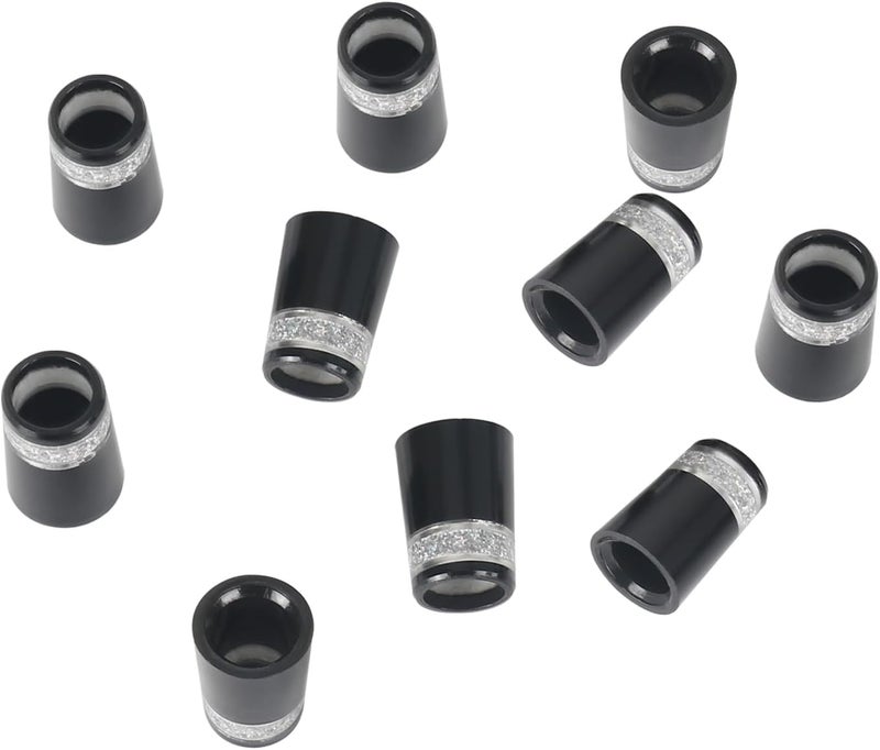 XFDACOV Golf Sleeve Ferrules Replacement Plastic Golf Club Shafts Accessory Kit Tip Size 0.370 Golf Ferrules Parallel Tip Iron Ferrules 9.3x20x14 Silver/Blue/Red/Green - Image 4